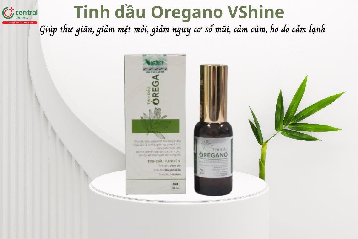 Tinh dầu Oregano VShine - Hỗ trợ giảm nguy cơ cảm cúm, ho, sổ mũi