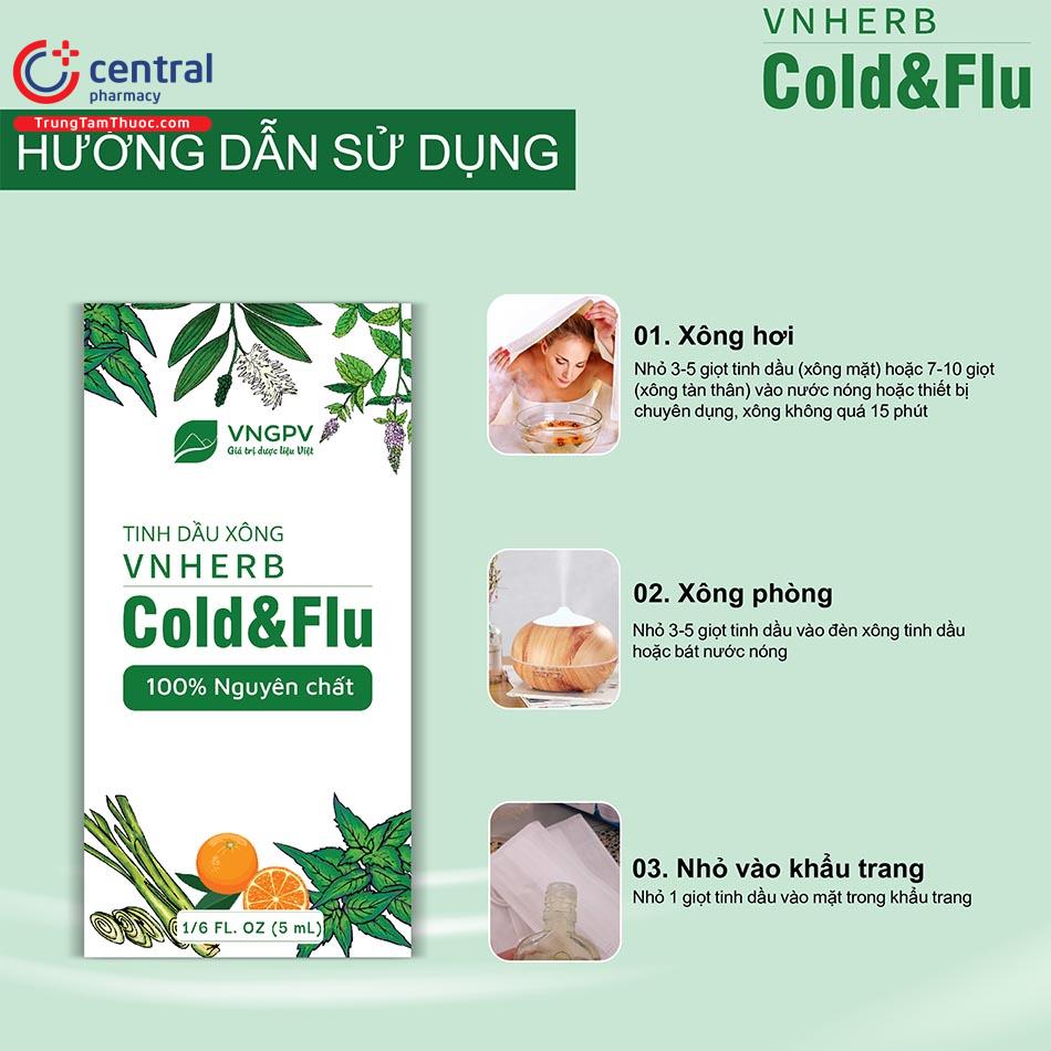 VNHERB Cold&Flu giúp đẩy lùi côn trùng