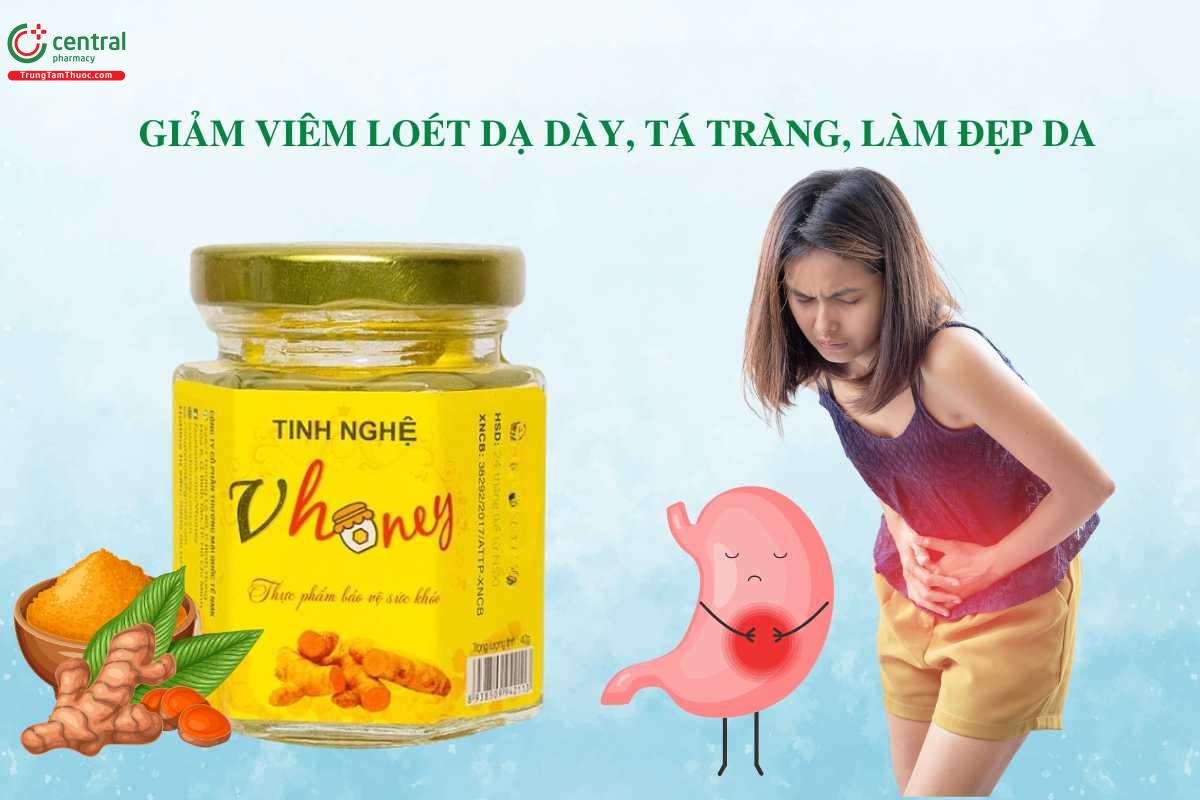 Công dụng Tinh Nghệ Vhoney