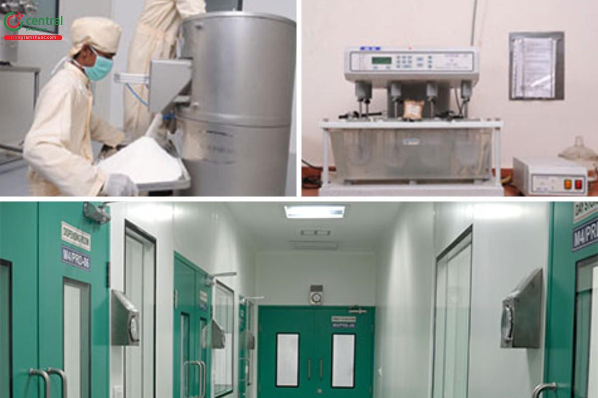 Khu vực sản xuất của Titan Laboratories Pvt. Ltd.