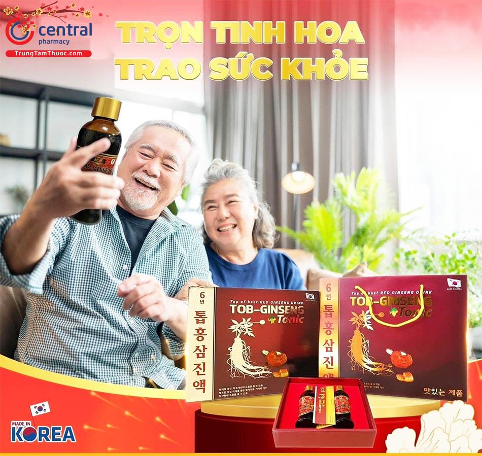 Hình 3: Tob-Ginseng Tonic - Món quá cho sức khỏe