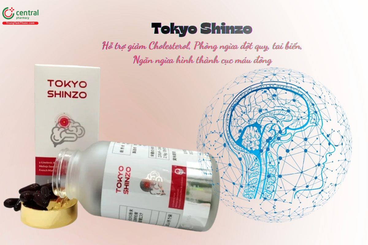 Tokyo Shinzo hỗ trợ giảm cholesterol, ngăn ngừa đột quỵ