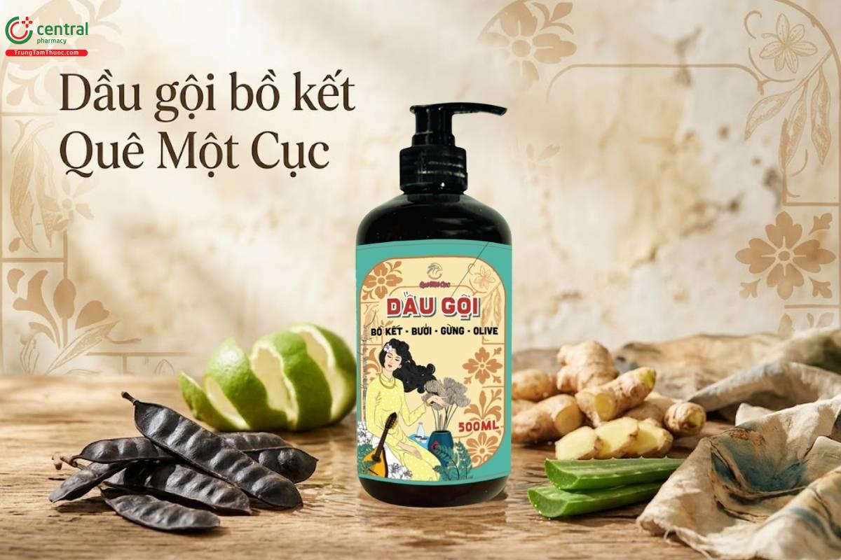 Dầu gội bồ kết Quê Một Cục