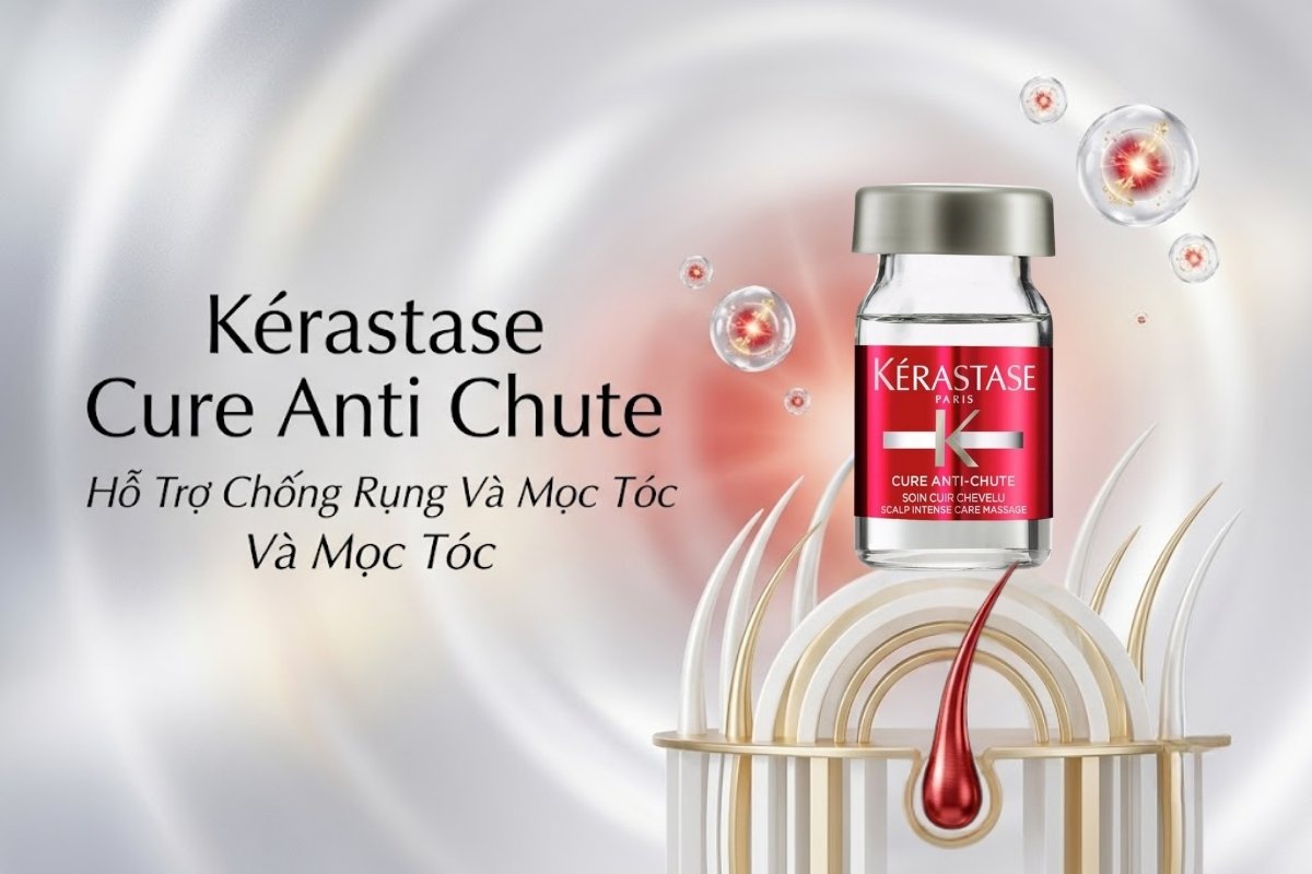 Serum ngăn rụng tóc Kérastase giúp tóc vào nếp