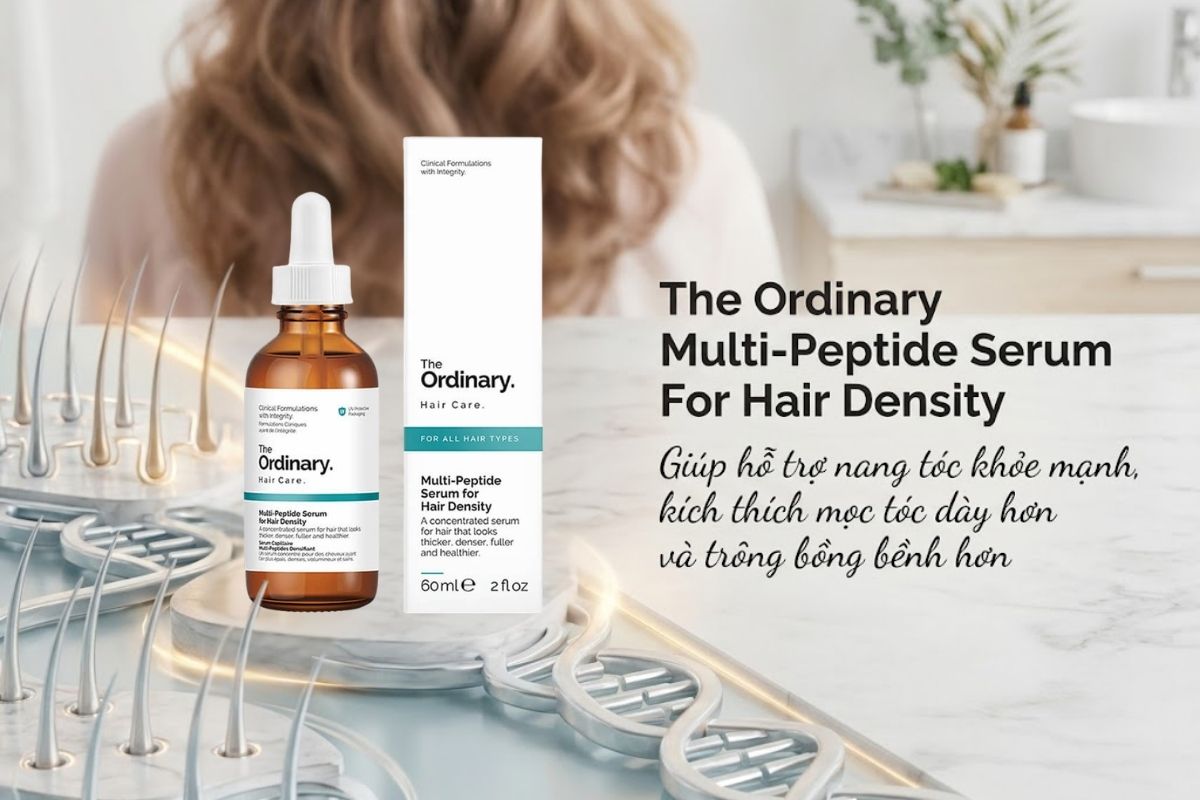 Serum mọc tóc The Ordinary cho tóc bóng mượt