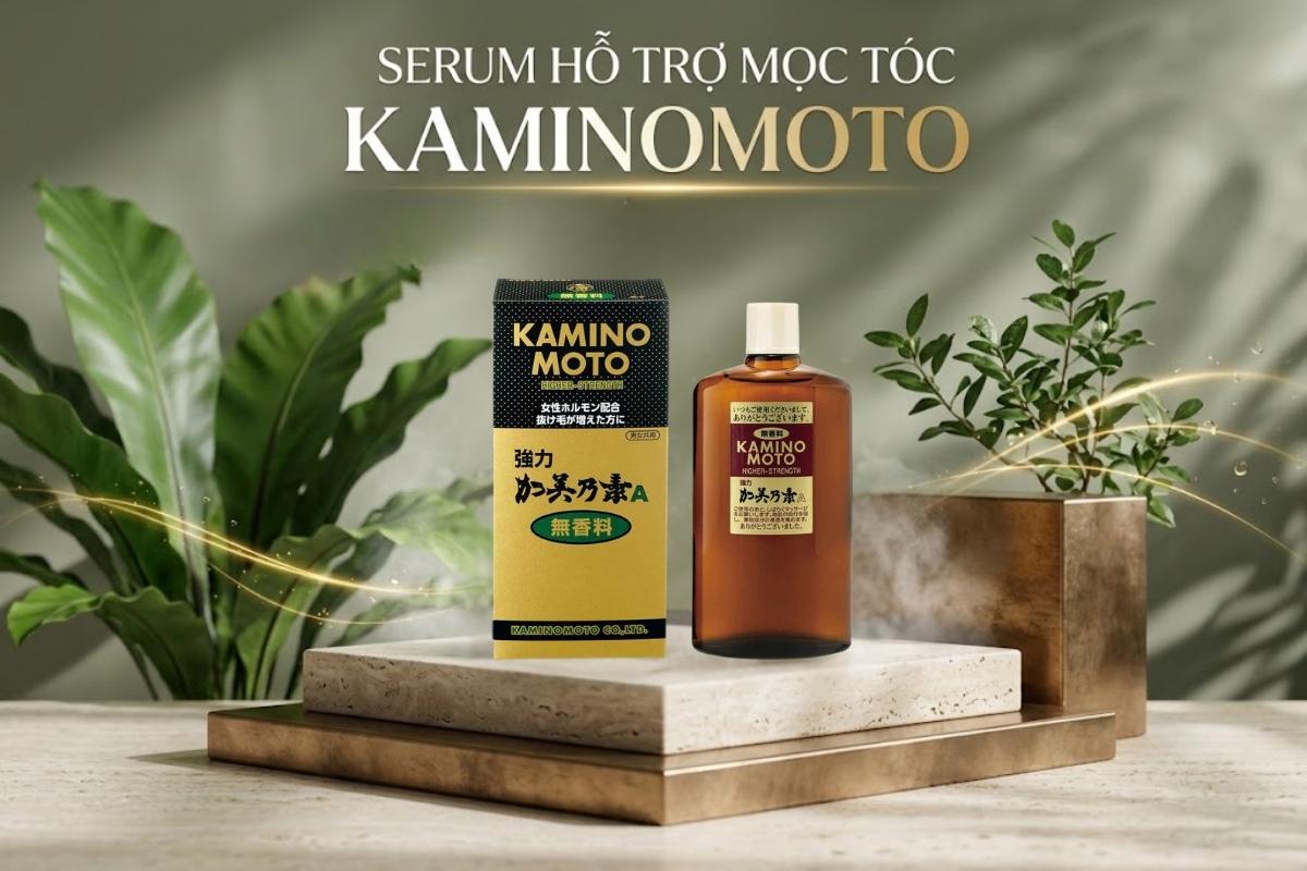 Serum Kaminomoto giảm tóc gãy rụng