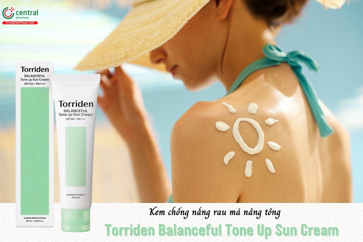 Kem chống nắng rau má Torriden Balanceful Tone Up Sun Cream SPF50+ PA++++