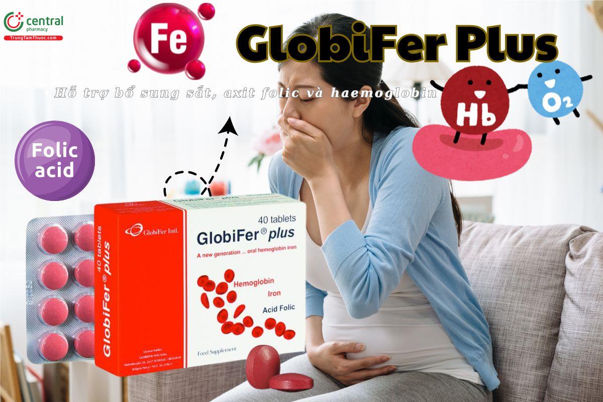 GlobiFer Plus bổ sung sắt cho người thiếu máu