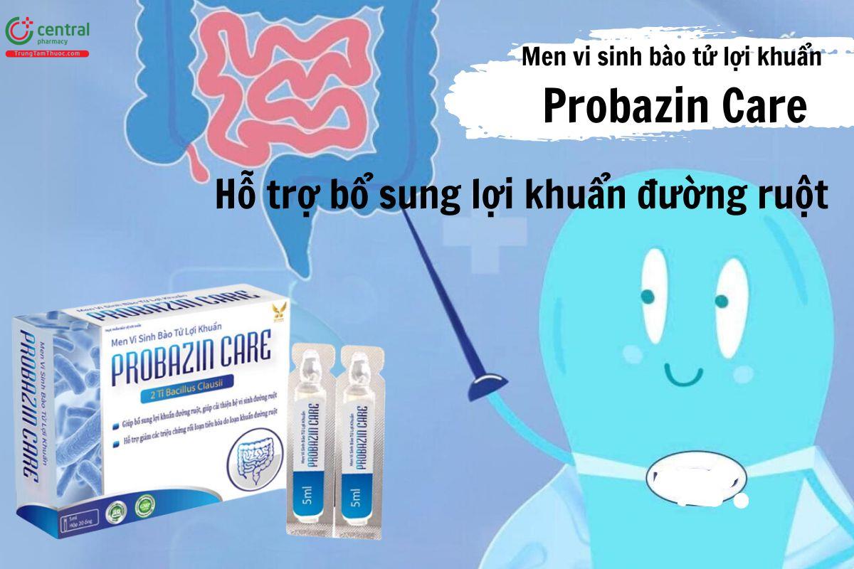 Men vi sinh bào tử lợi khuẩn Probazin Care - Bổ sung lợi khuẩn 