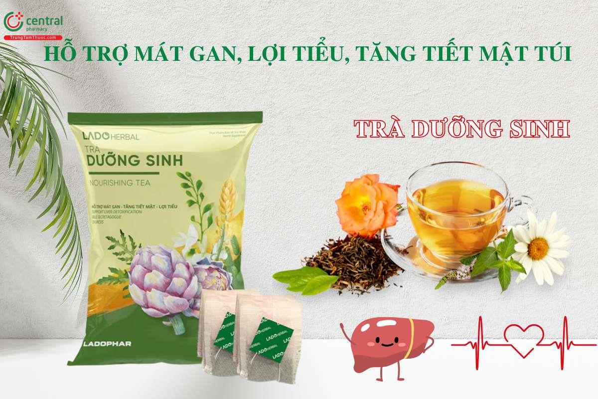 Công dụng của Trà dưỡng sinh Lado Herbal