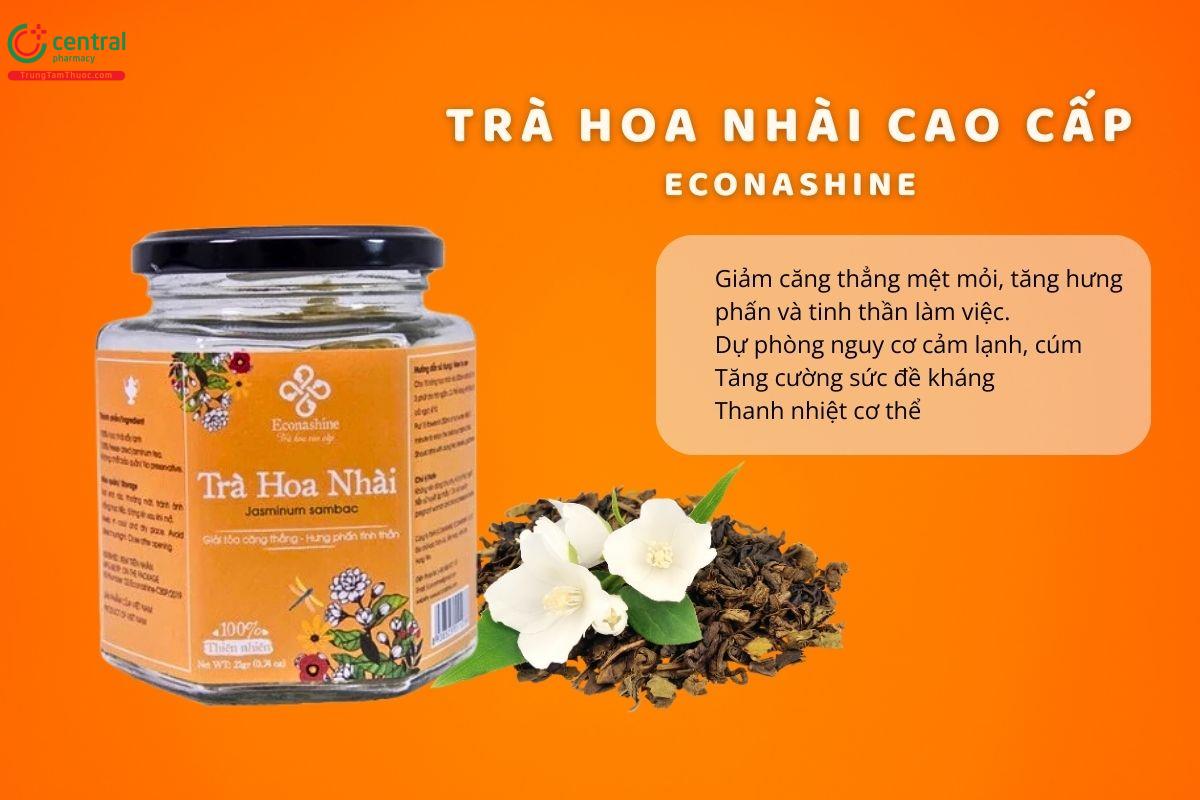 Trà hoa nhài Econashine có tác dụng gì?