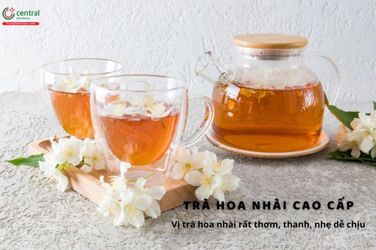 Trà hoa nhài Econashine chứa 100% thành phần từ nụ nhài phơi khô