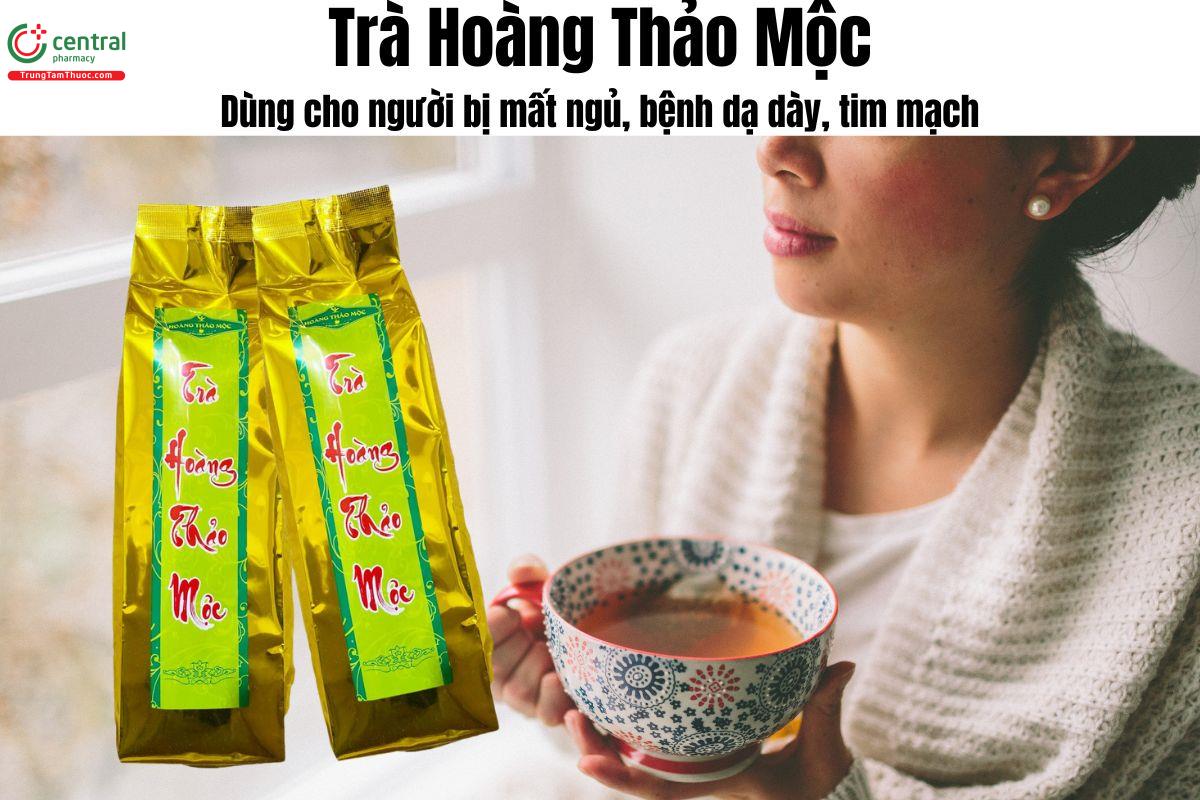 Trà Hoàng Thảo Mộc - Giúp cải thiện sức khỏe ở người mắc tim mạch