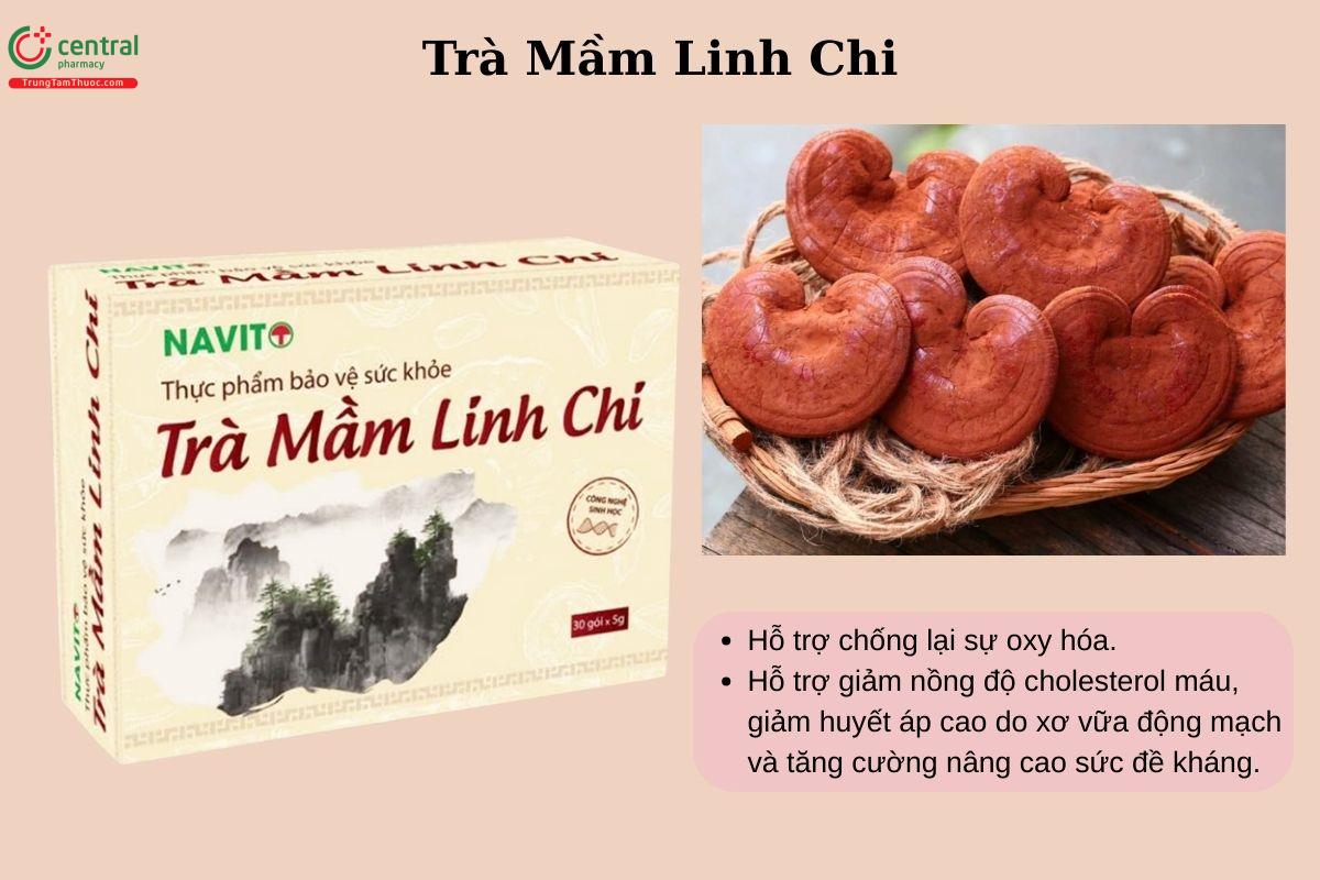 Công dụng của Trà Mầm Linh Chi