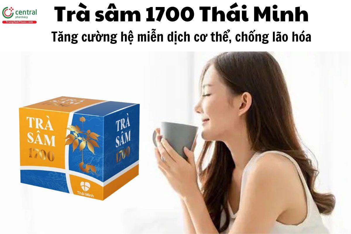 Trà sâm 1700 Thái Minh - Chống lão hóa, tăng cường hệ miễn dịch cơ thể