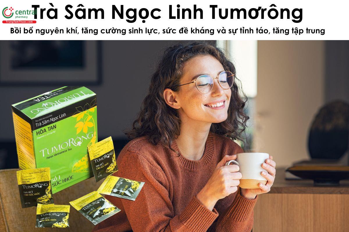 Trà Sâm Ngọc Linh Tumơrông - bồi bổ nguyên khí, tăng cường sinh lực