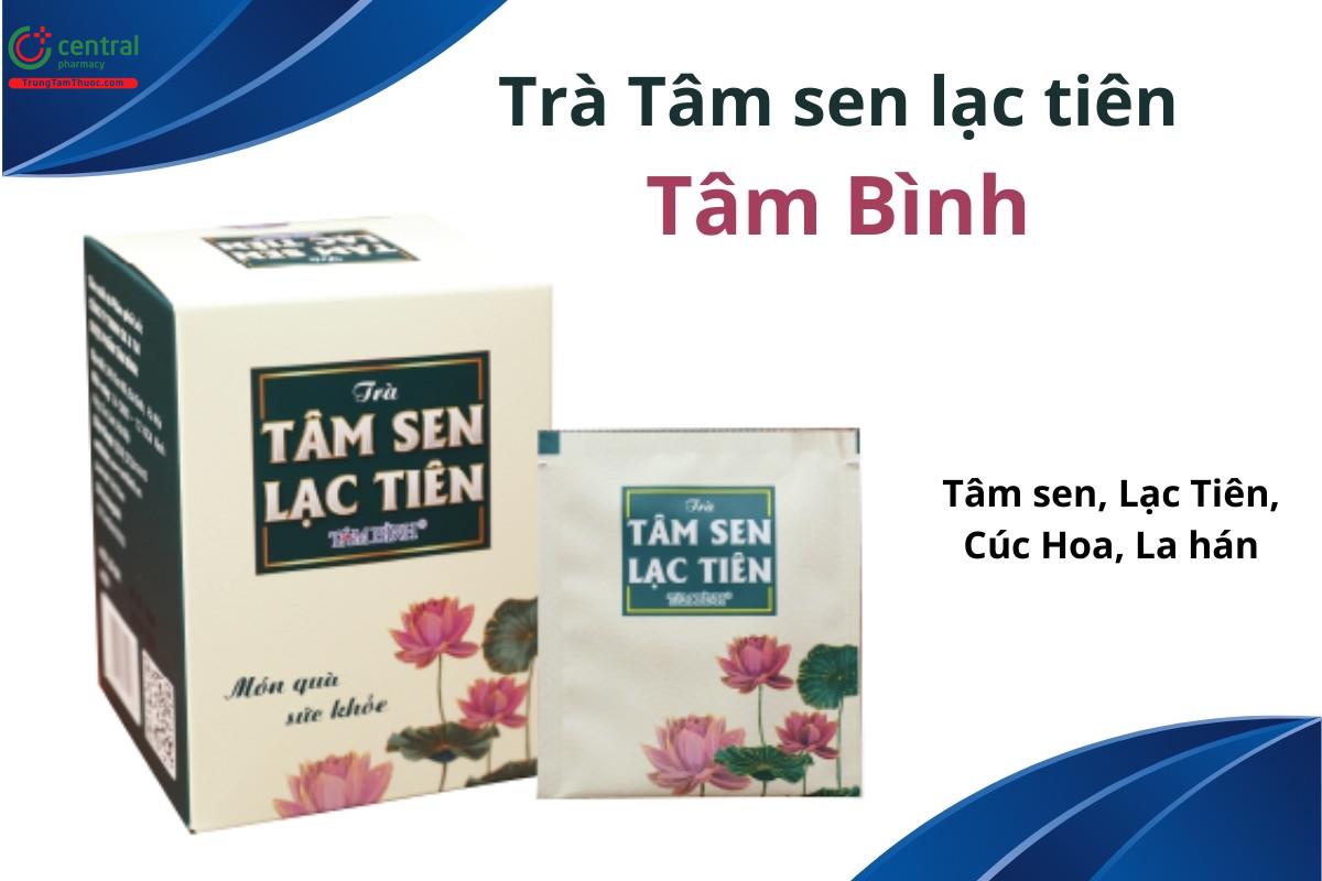 Trà Tâm sen lạc tiên Tâm Bình