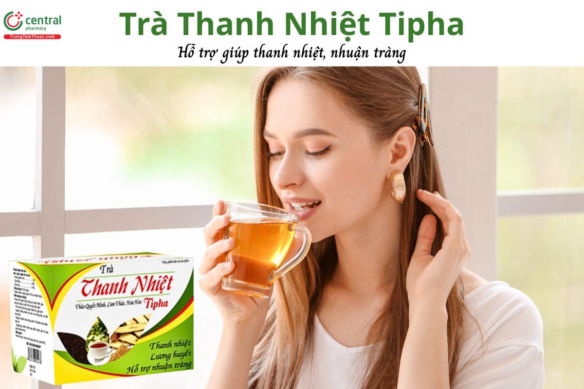 Trà Thanh Nhiệt Tipha - Hỗ trợ thanh nhiệt, lương huyết, nhuận tràng
