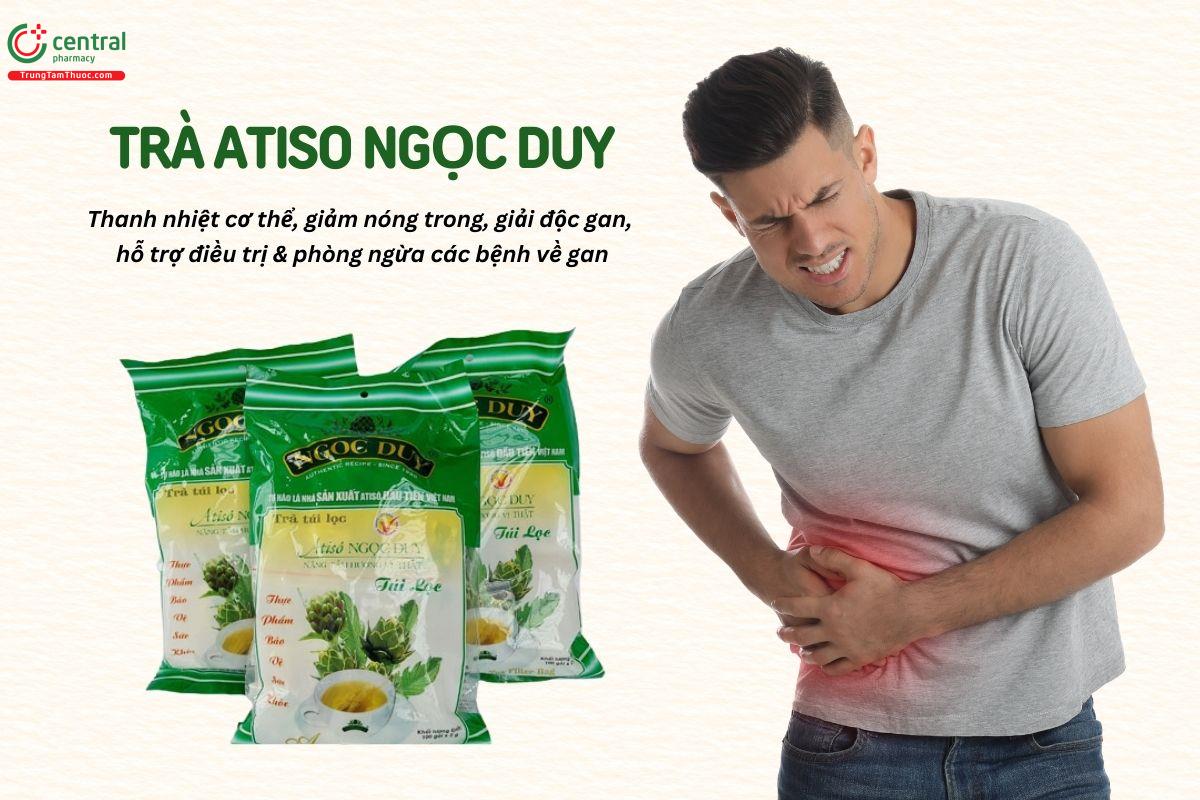 Trà túi lọc Atiso Ngọc Duy có công dụng gì?