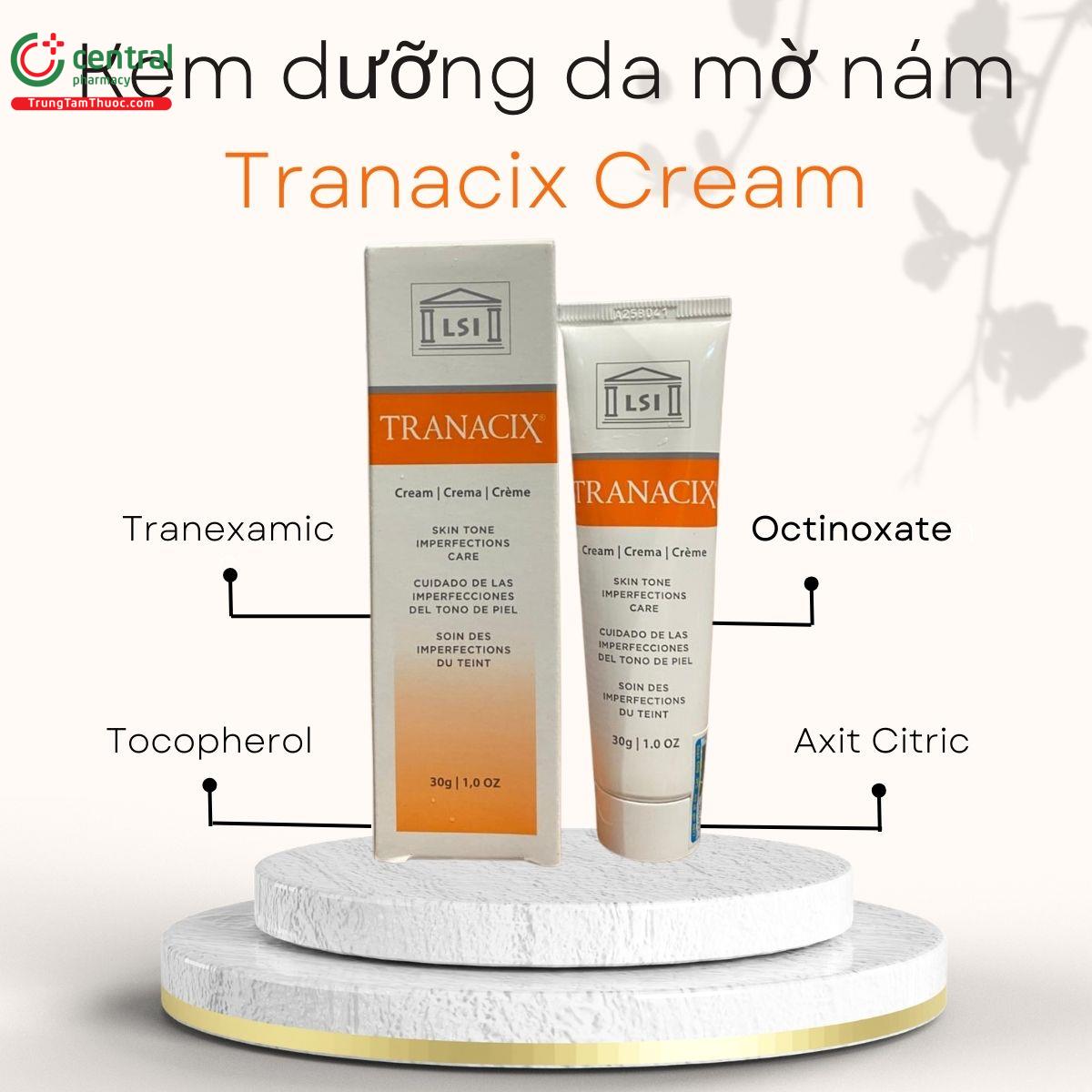 Tranacix Cream loại bỏ nám da hiệu quả