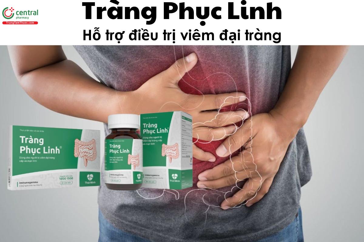 ​  Tràng Phục Linh giúp cải thiện triệu chứng viêm đại tràng  ​