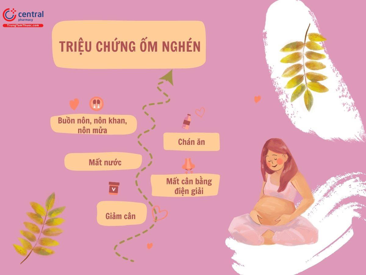 Triệu chứng ốm nghén khi mang thai