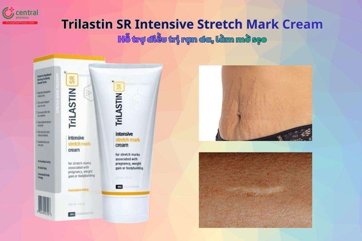 Trilastin SR Intensive Stretch Mark Cream hỗ trợ trị rạn da, mờ sẹo