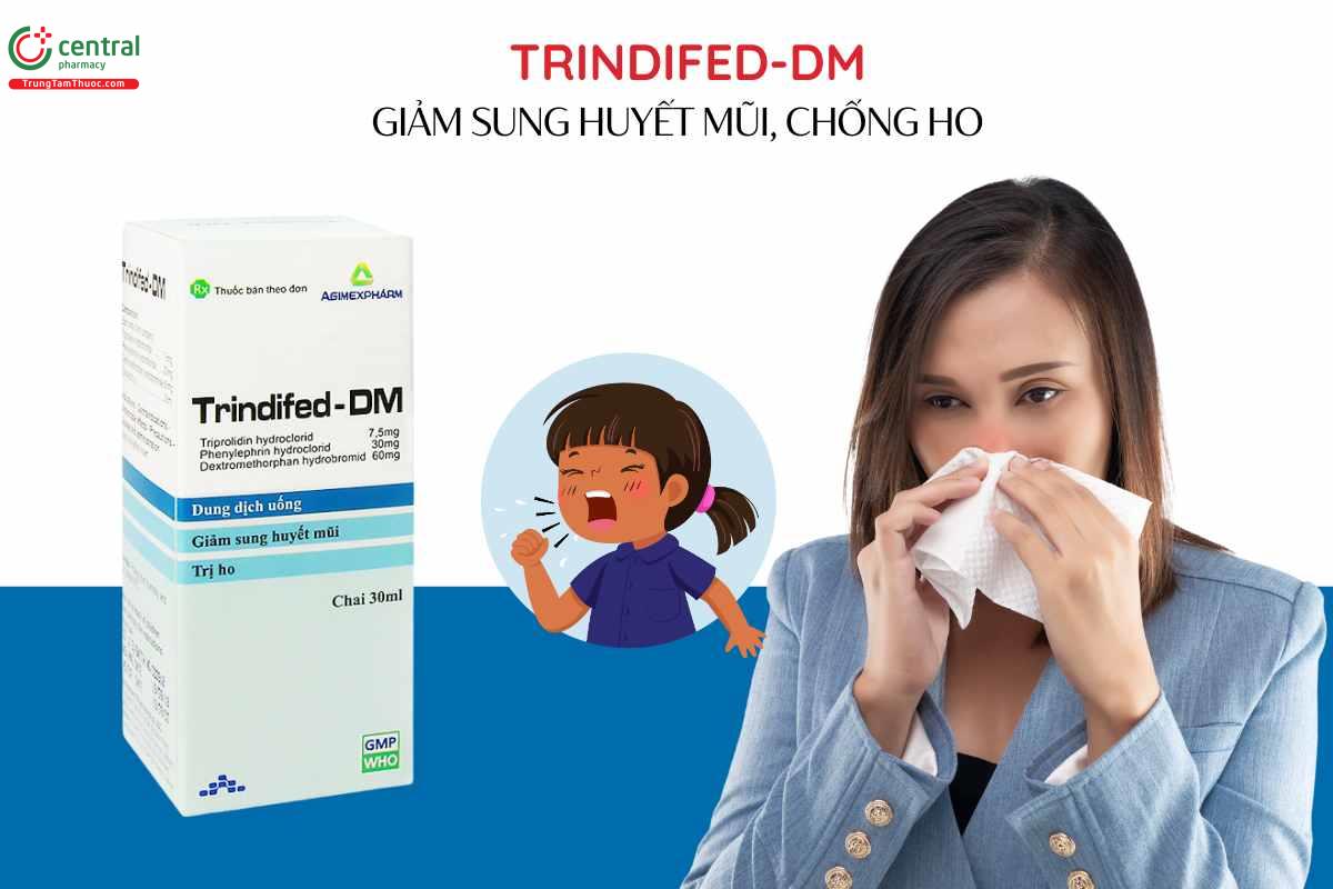 Chỉ định thuốc Trindifed-DM