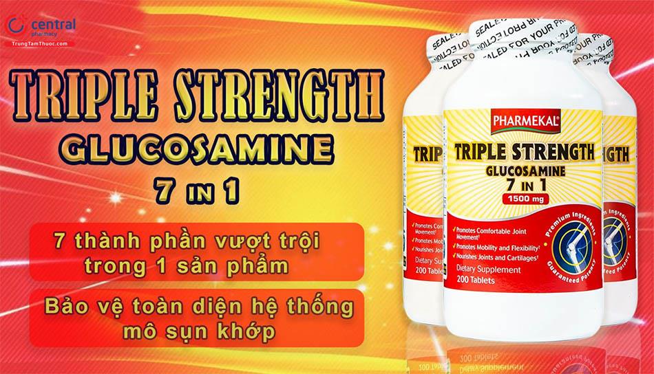 Triple Strength Glucosamine 7in1 - Giải pháp cải thiện thoái hóa khớp