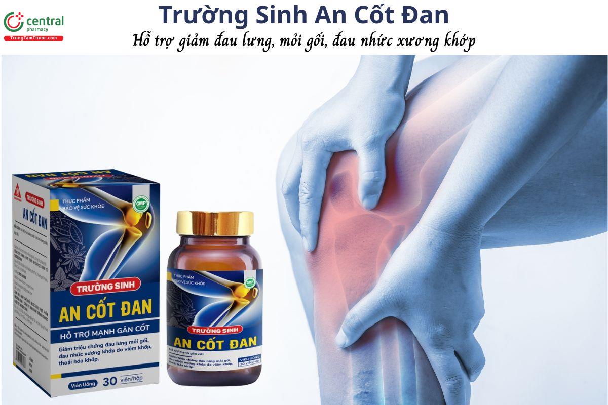 Trường Sinh An Cốt Đan - Hỗ trợ mạnh gân cốt, giảm nhức mỏi xương khớp, tê bì chân tay