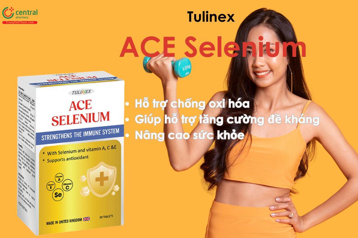 Tulinex ACE Selenium giúp tăng cường đề kháng, phục hồi sức khỏe sau ốm dậy