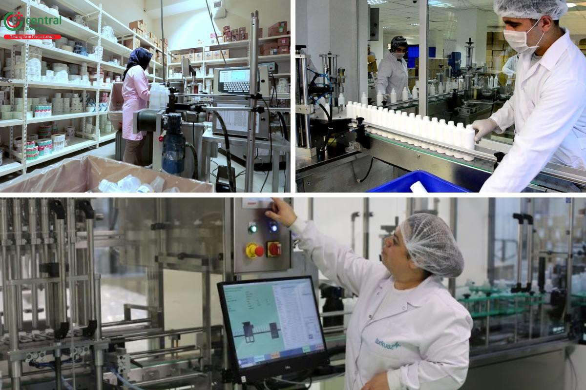 Điều kiện sản xuất tại Turkuaz Saglik Hizmetleri Medikal Temizlik Kimyasal Urunler San. Ve Tic. A.S.