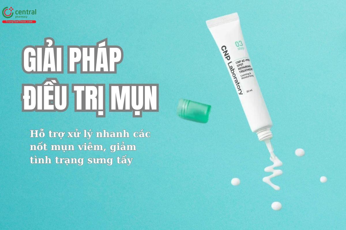 CNP AC‑PRO Spot Repairing Treatment chấm mụn làm dịu nhanh, giảm thâm