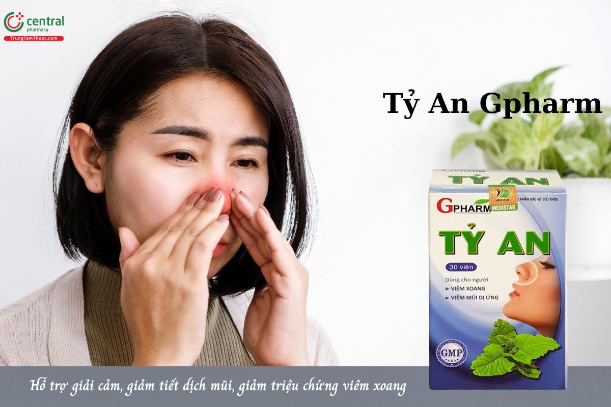 Tỷ An Gpharm - giảm đau đầu, nghẹt mũi