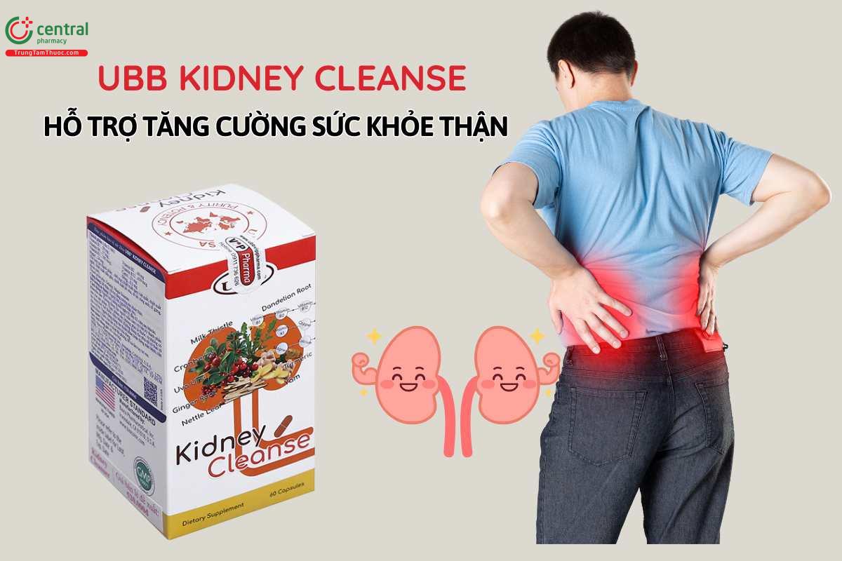 Công dụng Viên uống UBB Kidney Cleanse