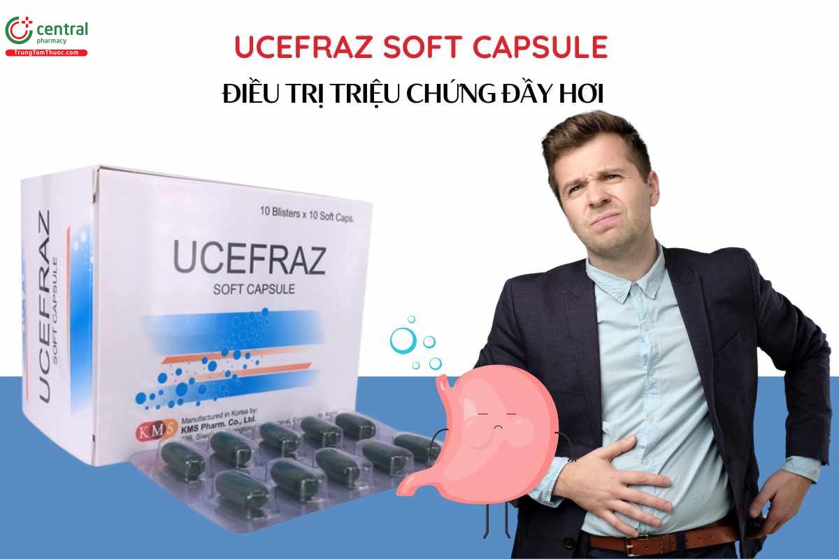 Chỉ định của Ucefraz Soft Capsule