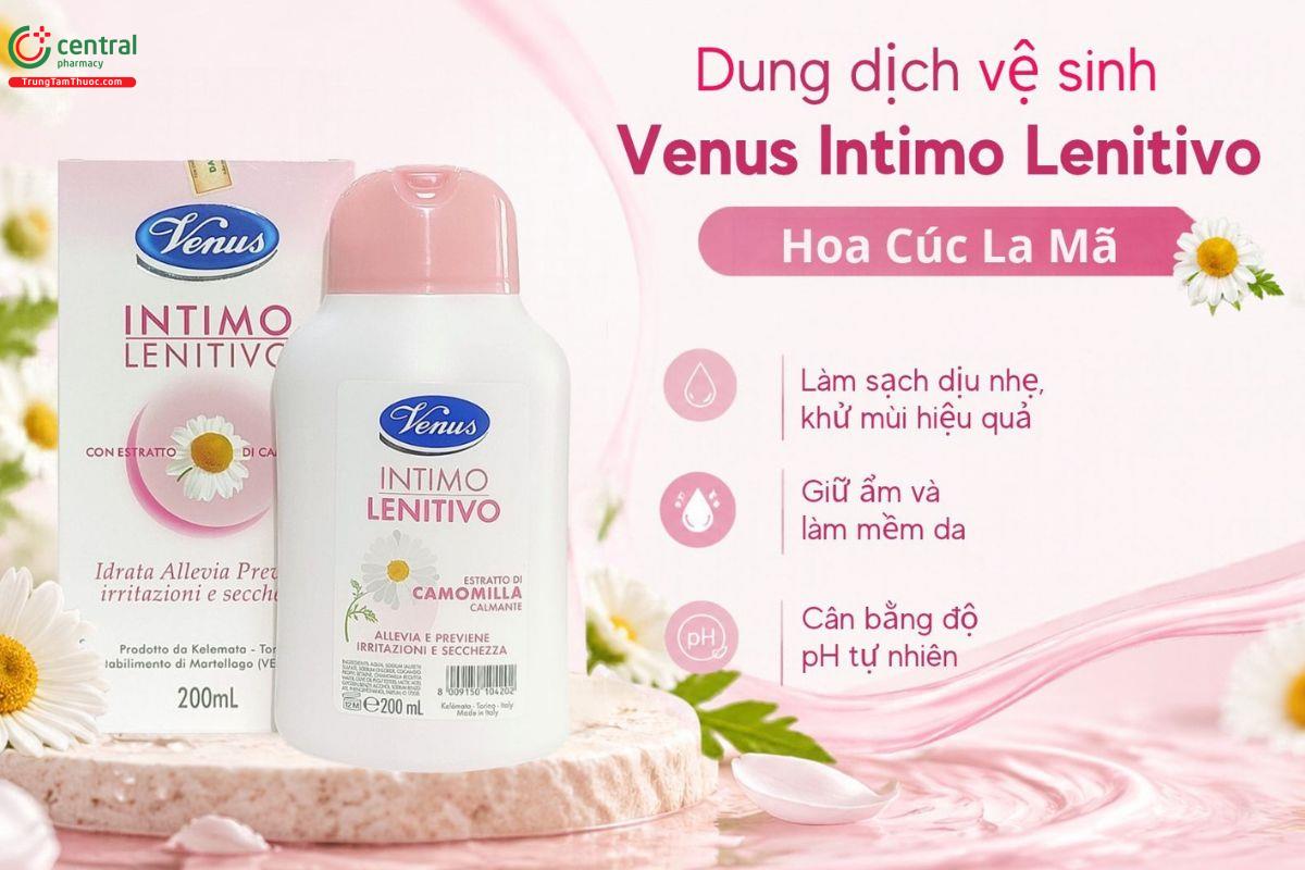 Dung dịch vệ sinh Venus Intimo Lenitivo - Là sạch, ngăn ngừa nấm ngứa