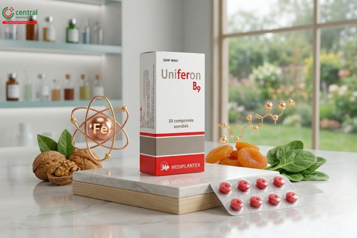 Hình ảnh thuốc Uniferon B9-B12.