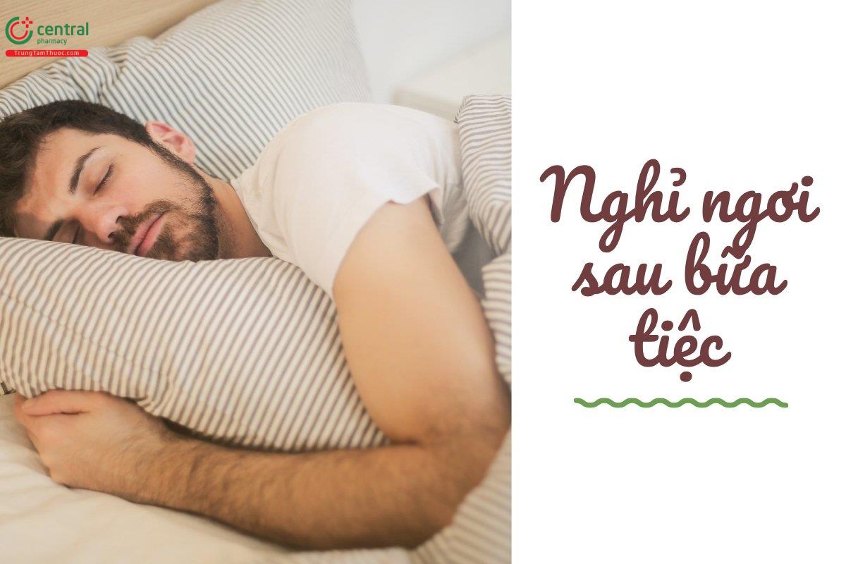 Nghỉ ngơi sau bữa tiệc