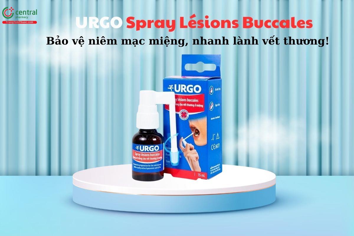 Chai xịt URGO Spray Lésions Buccales 15ml