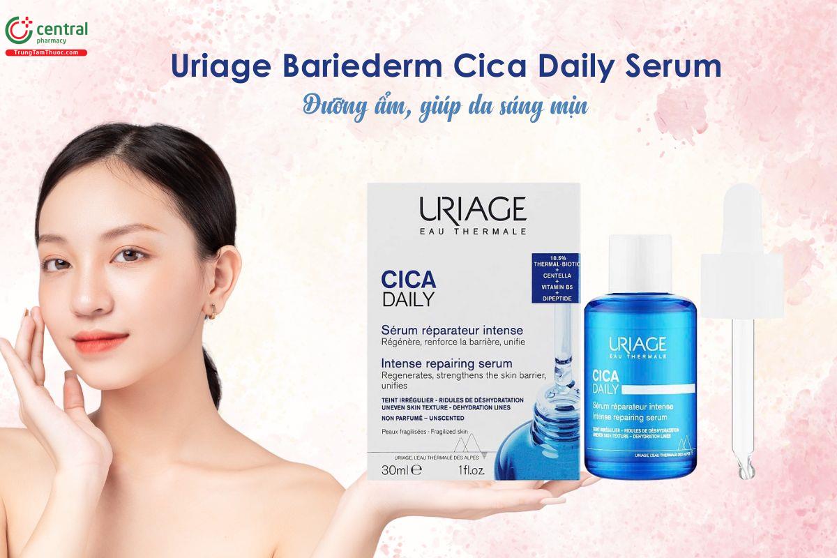 Uriage Bariederm Cica Daily Serum - Dưỡng ẩm, làm sáng mịn da