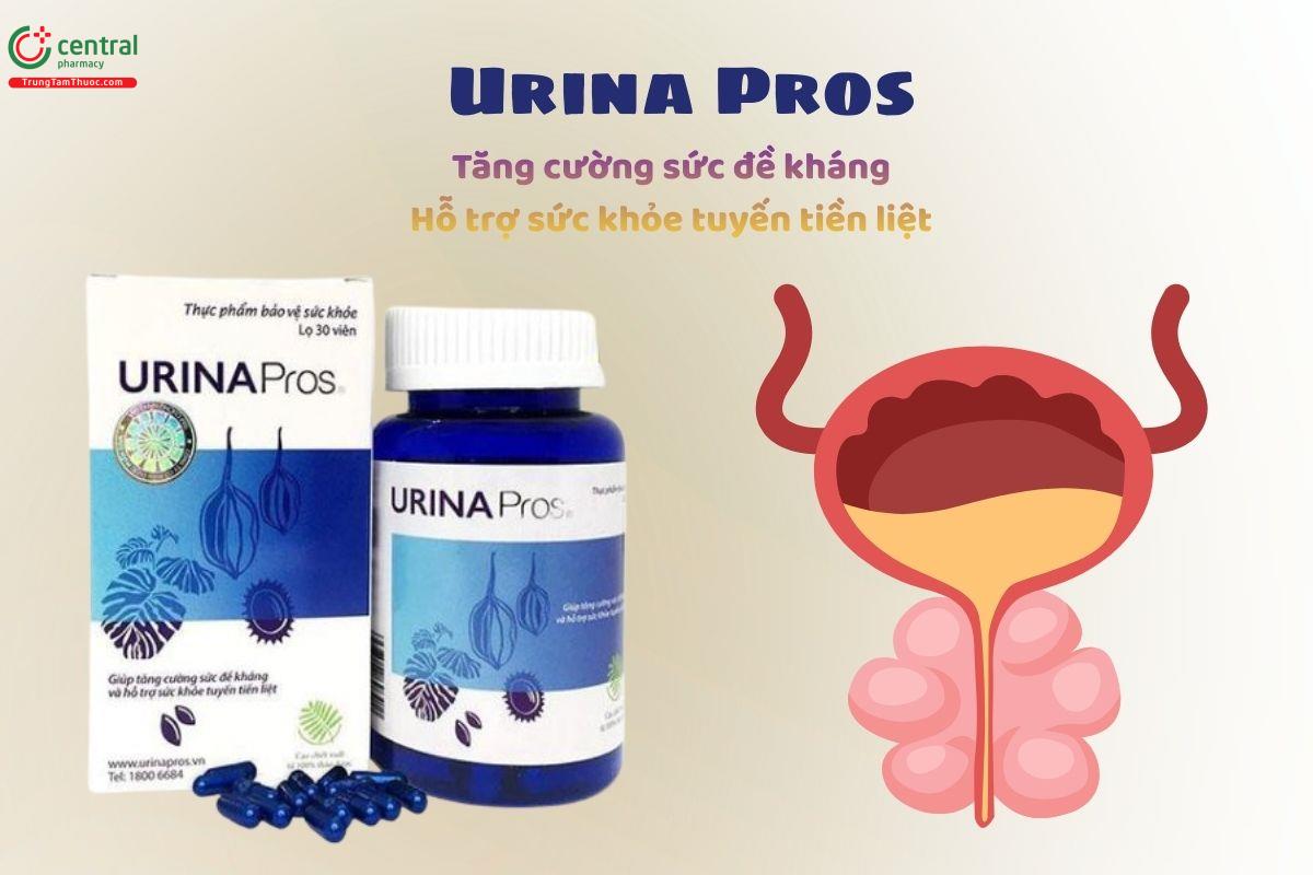 Urina Pros - Tăng sức đề kháng, tăng sức khỏe tuyến tiền liệt