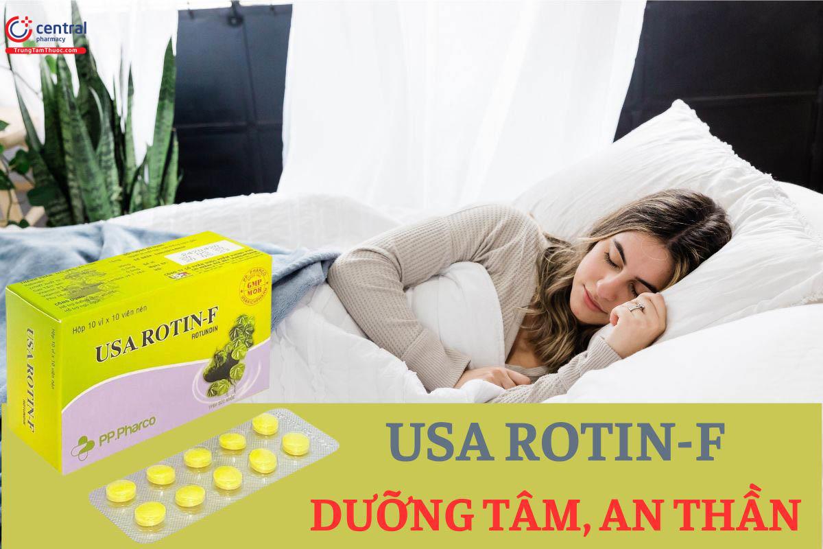 USA Rotin-F giúp an thần, ngủ ngon