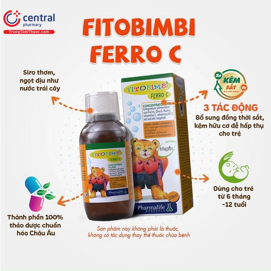 Điểm nổi bật của Fitobimbi Ferro C