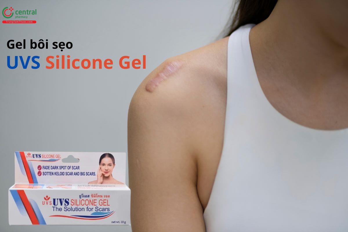 UVS Silicone Gel - Làm mờ sẹo sẹo lồi, sẹo phì đại, làm mịn da