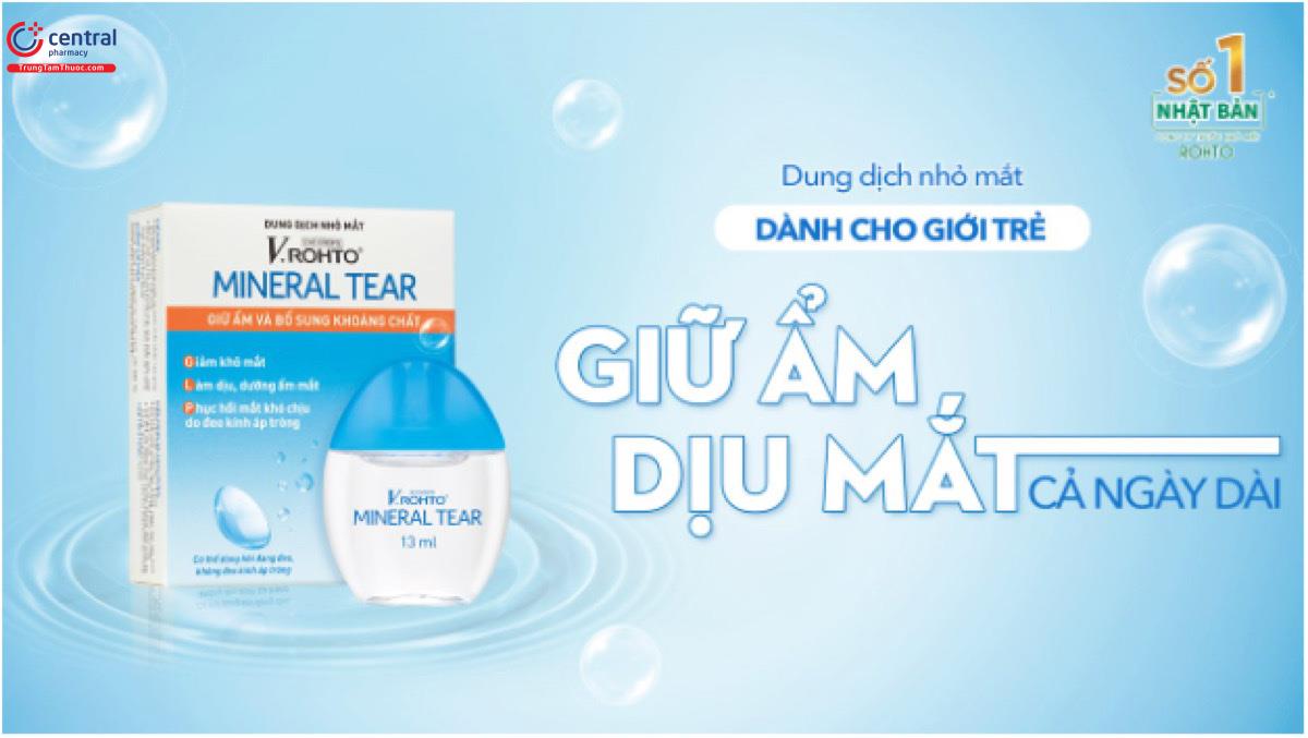 Dung dịch nhỏ mắt V.Rohto Mineral Tear