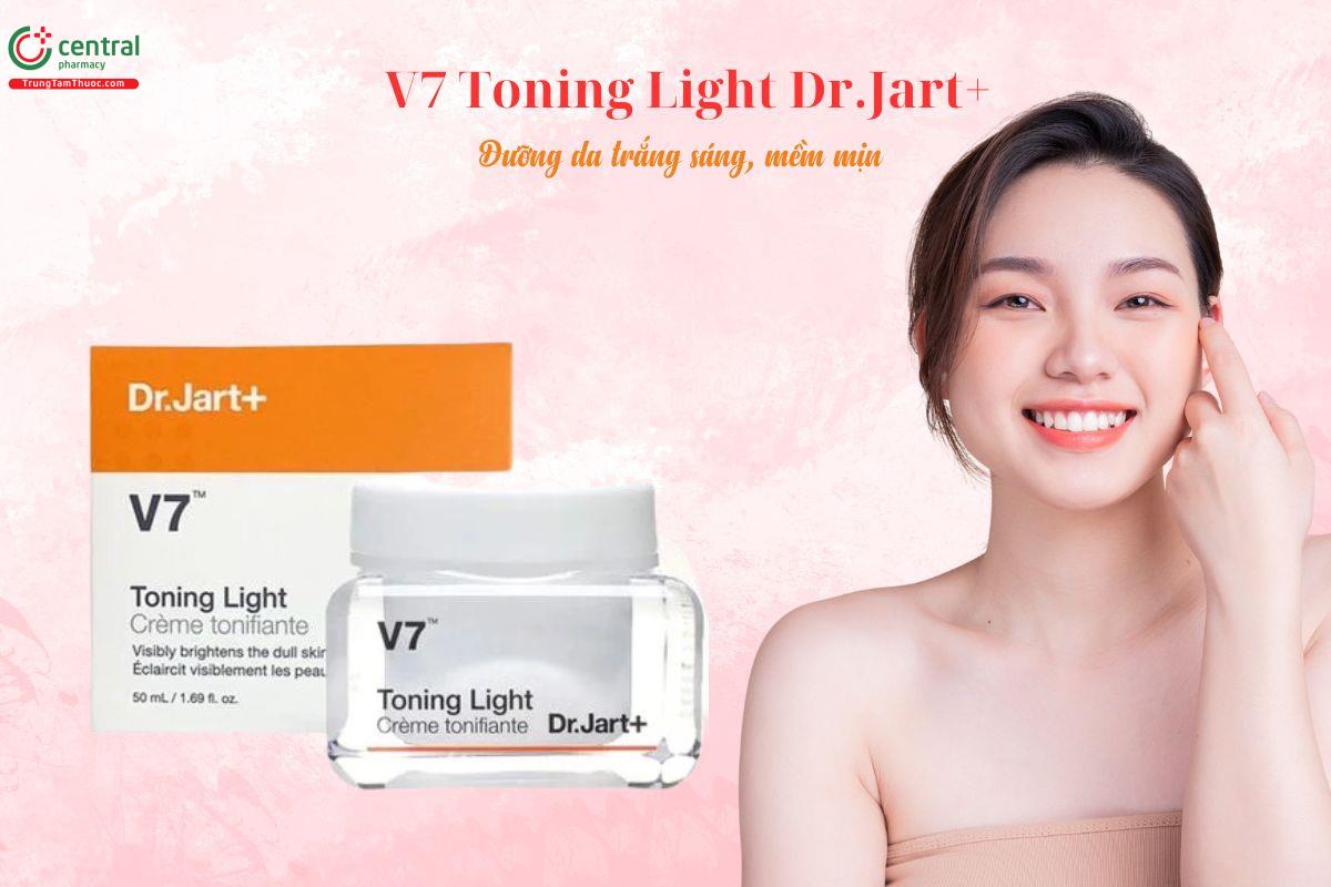 Kem dưỡng V7 Toning Light Dr.Jart+ - Dưỡng trắng da, mờ thâm nám