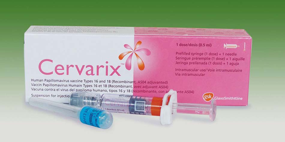 Vacxin Cervarix ngừa ung thư cổ tử cung
