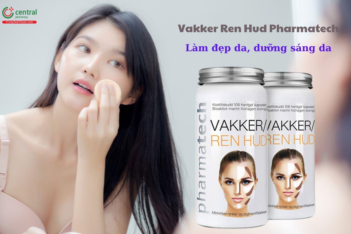 Viên uống Vakker Ren Hud - Hỗ trợ làm đẹp da, giúp da sáng khỏe