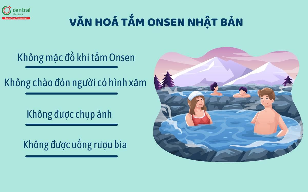 Văn hóa tắm Onsen Nhật Bản